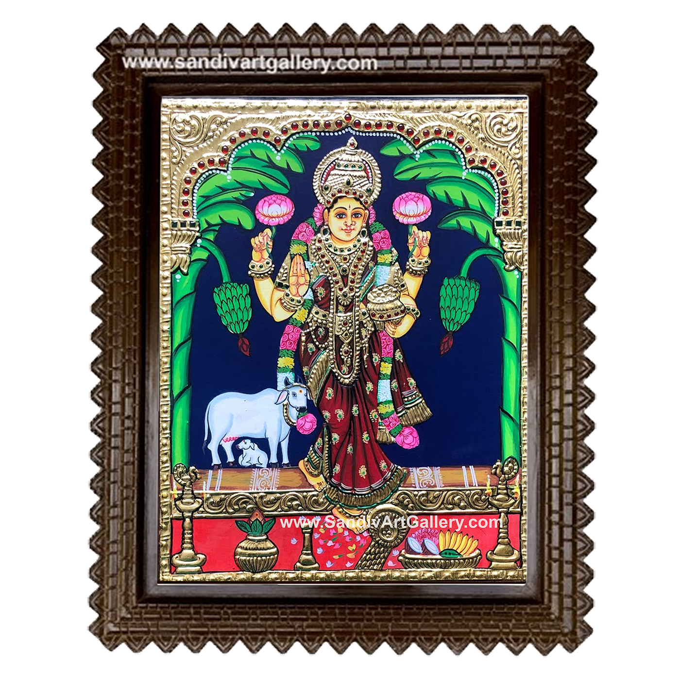 Vastu Lakshmi Tanjore Painting