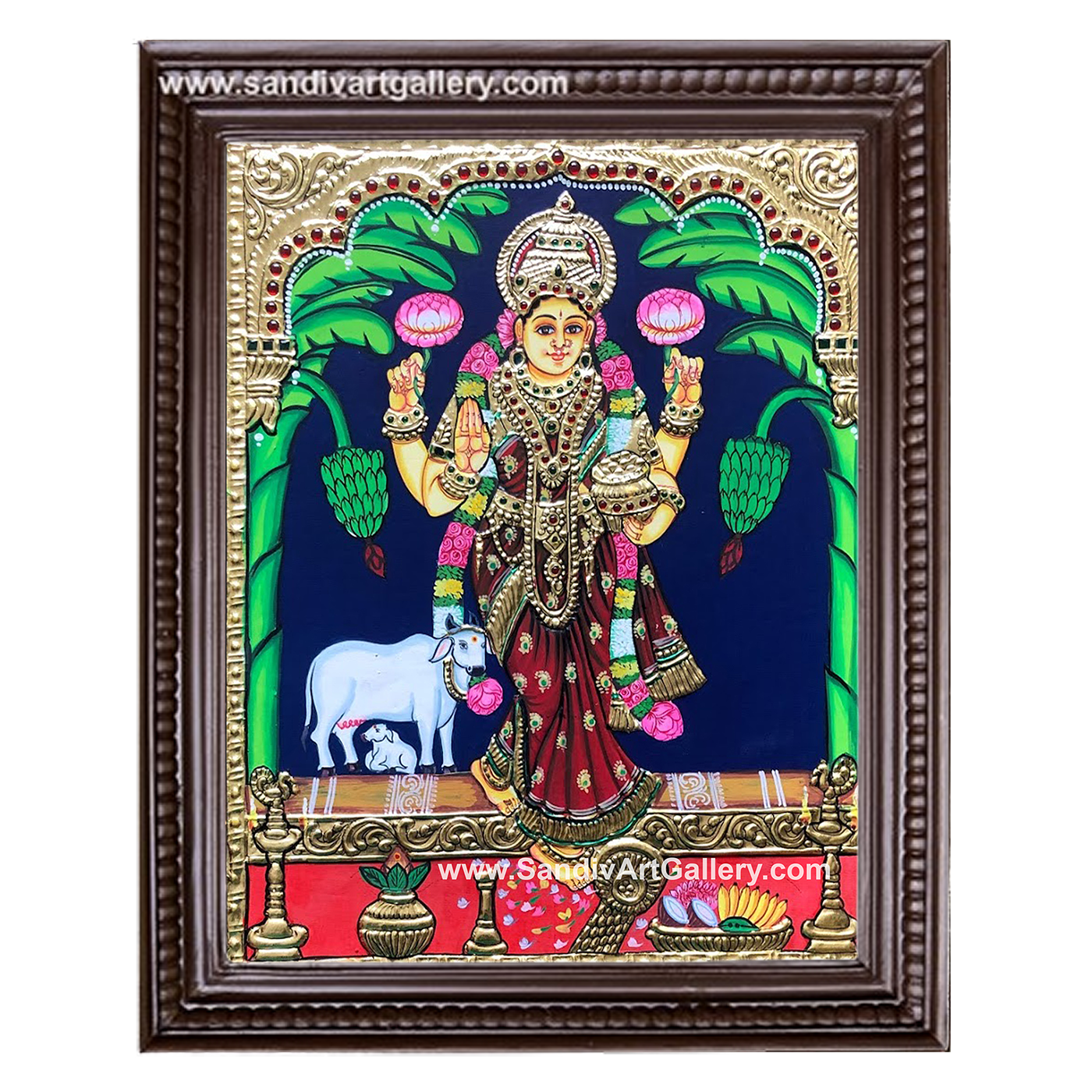 Vastu Lakshmi Tanjore Painting