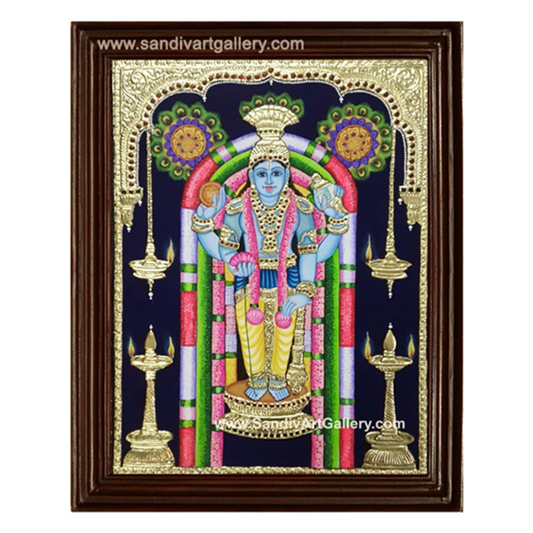 Guruvayurappan Tanjore Painting