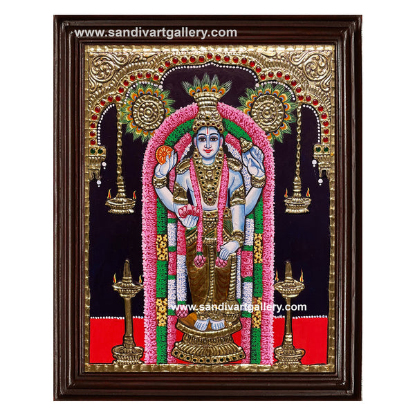 Guruvayurappan Tanjore Painting