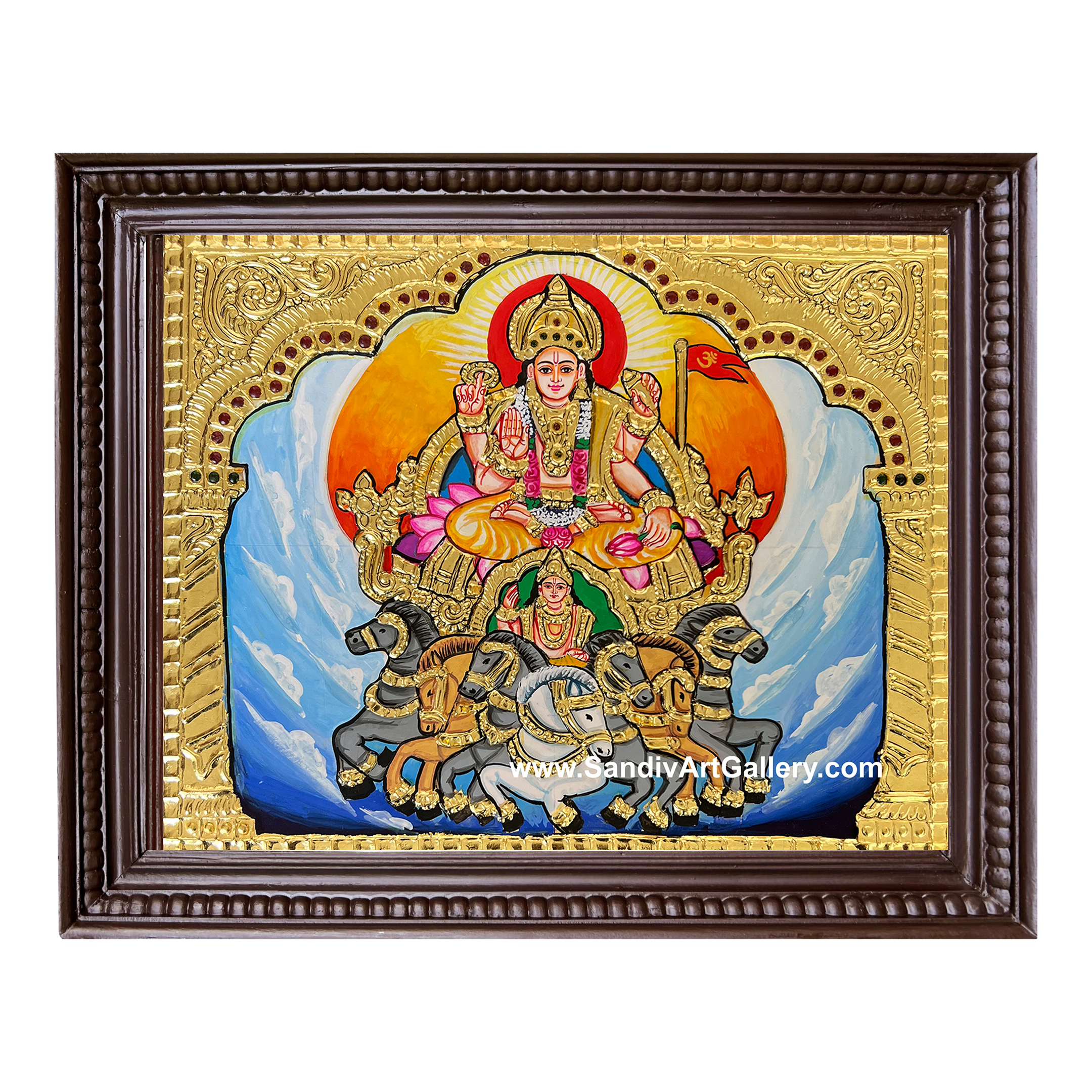 Surya Narayanan Tanjore Paintinng1