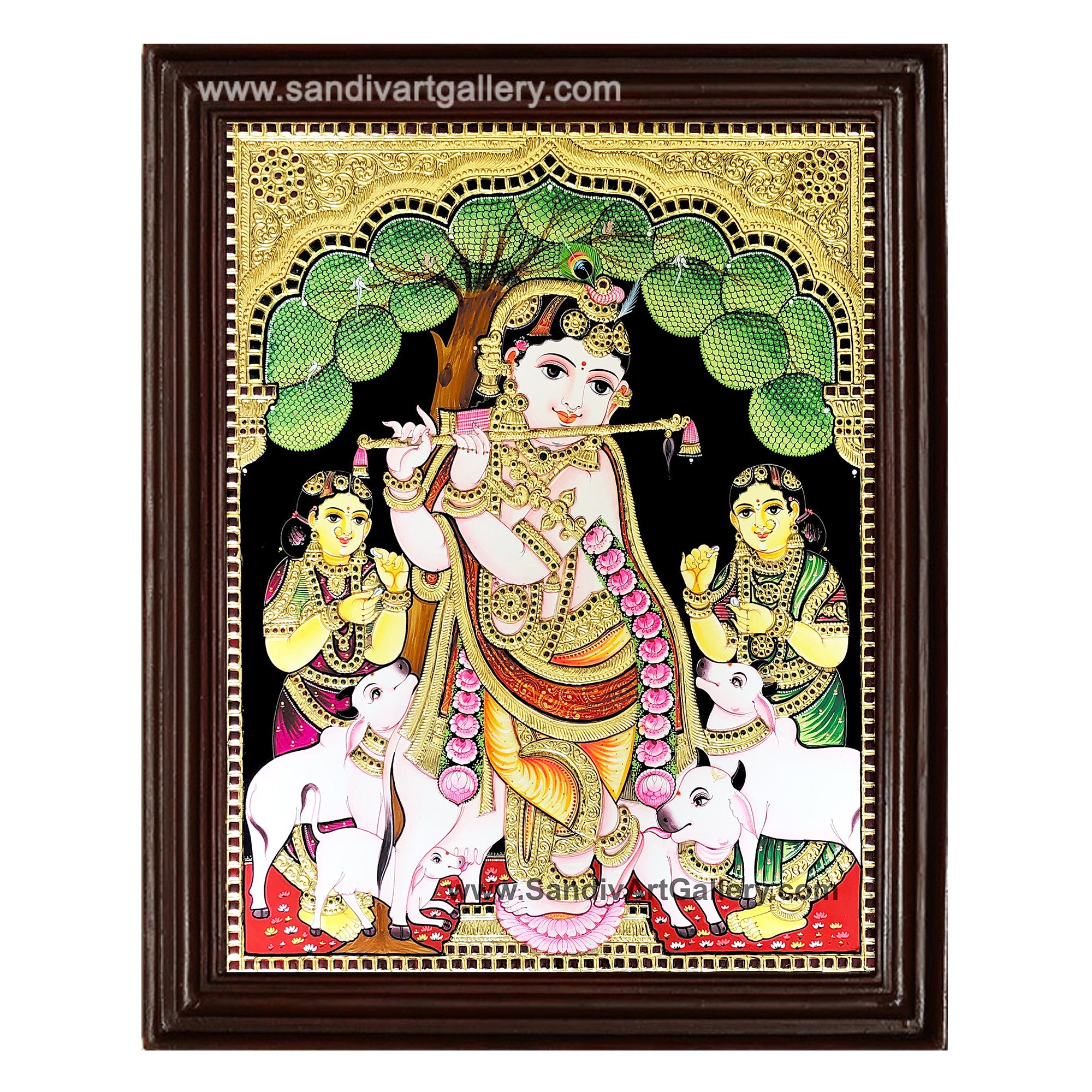 Krishna Tanjore Painting
