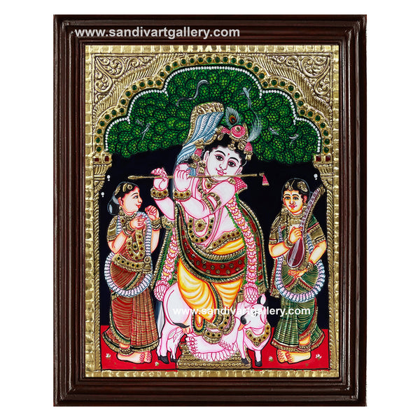 Krishna Tanjore Painting