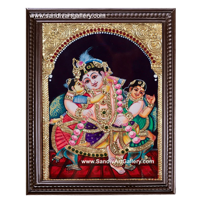 Krishna Tanjore Painting1