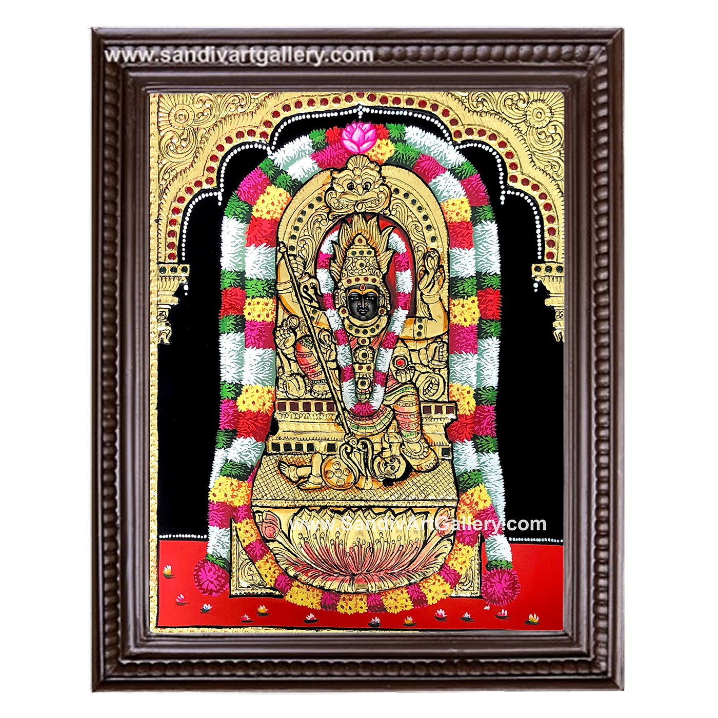 Shri Ponakaliamman Tanjore Painting
