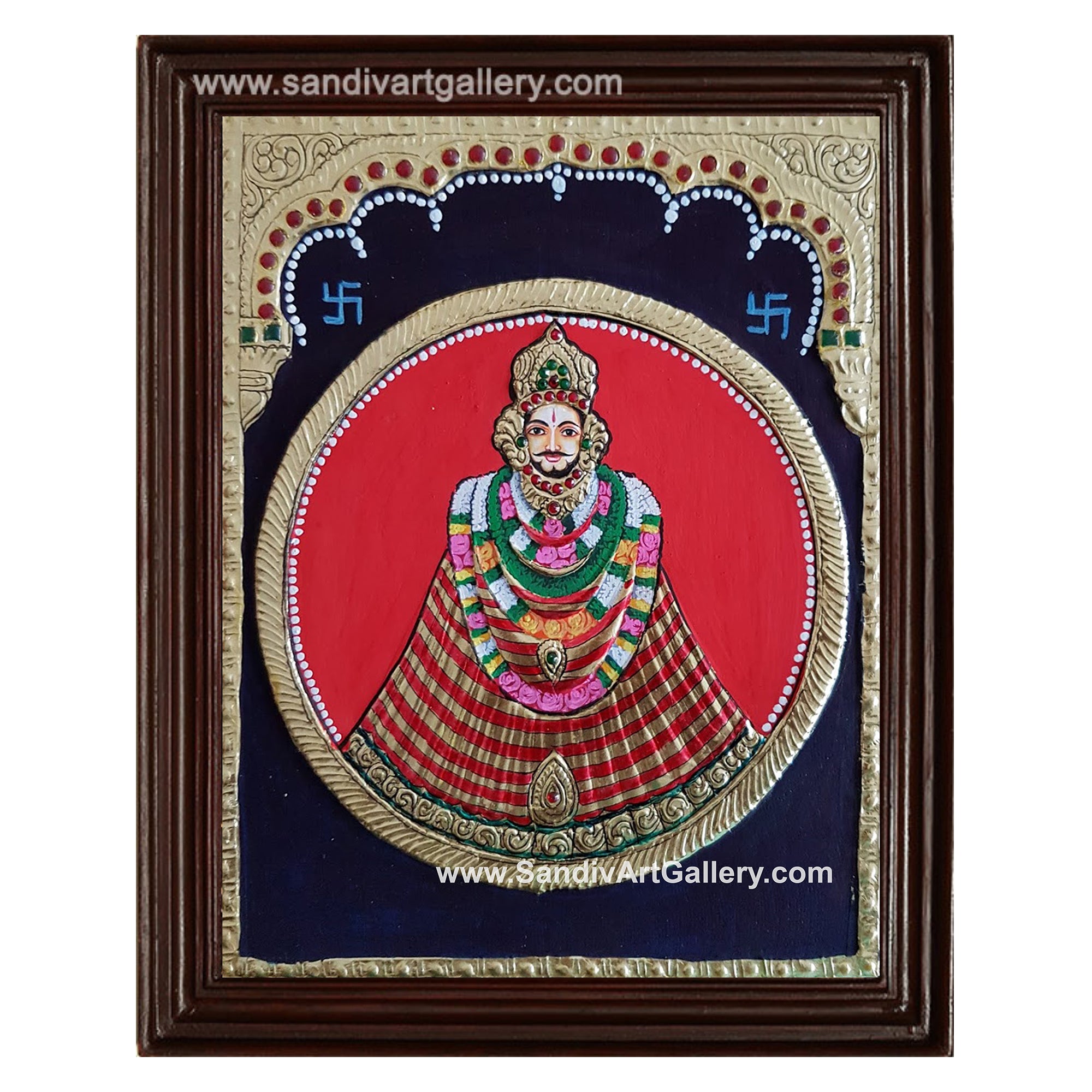 Shyam Baba Tanjore Painting