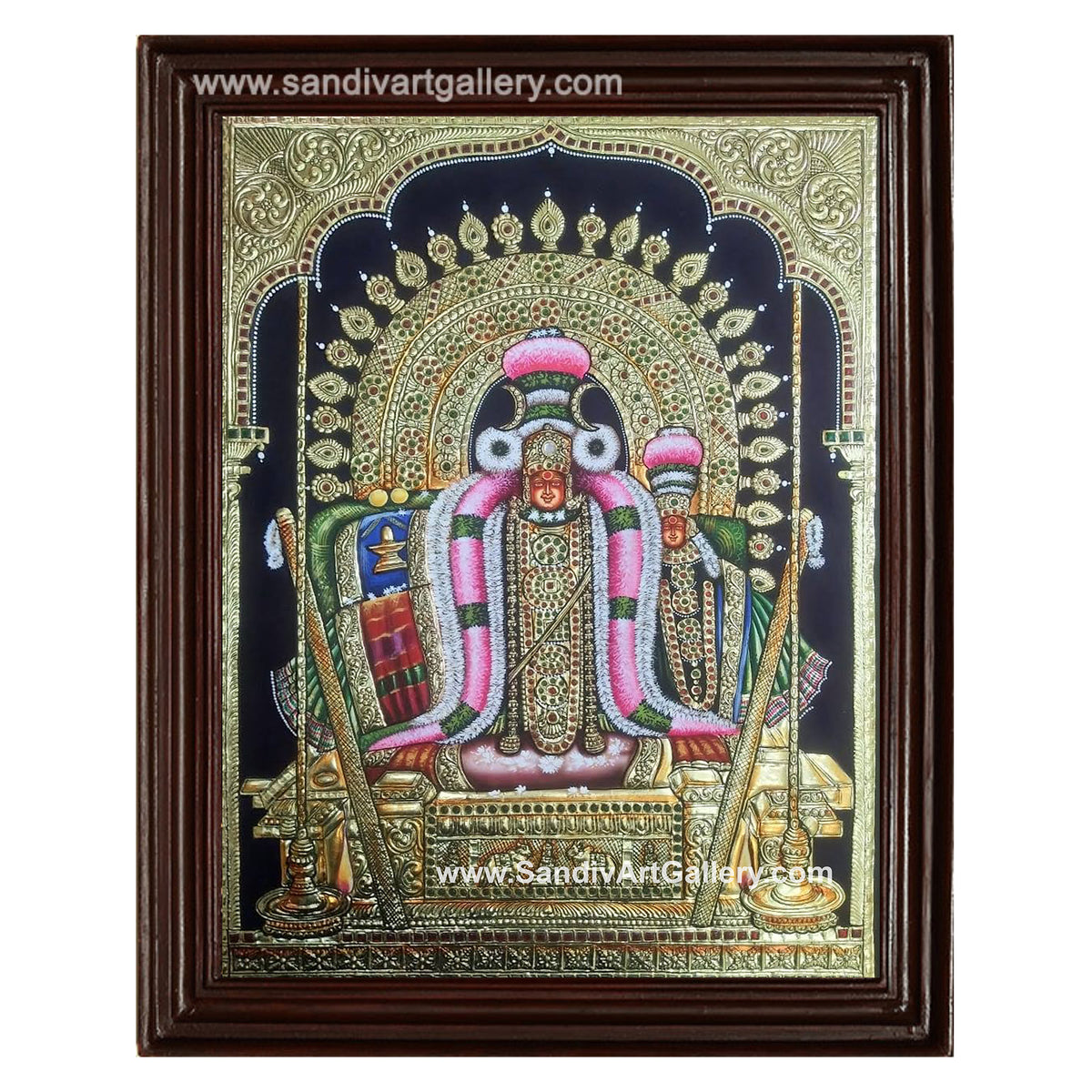 Nayan Naidu Siddama Tanjore Painting