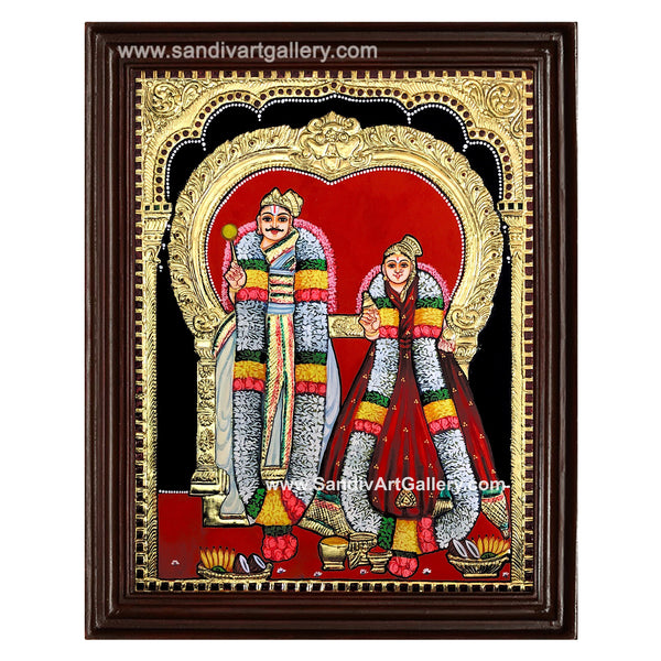 Nayan Naidu Siddama Tanjore Painting