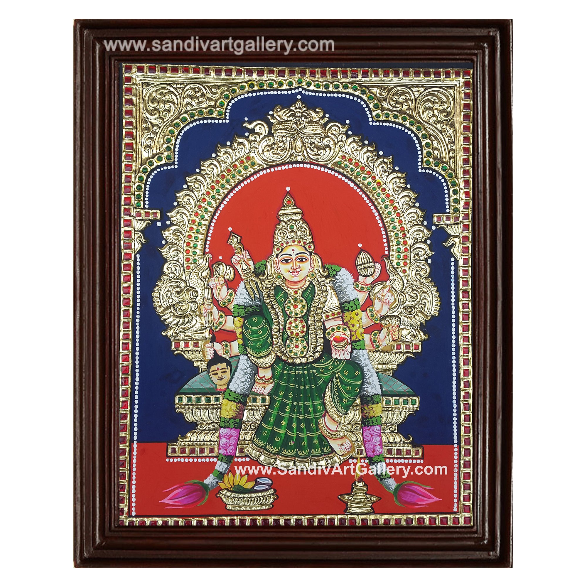 Amman Tanjore Painting3