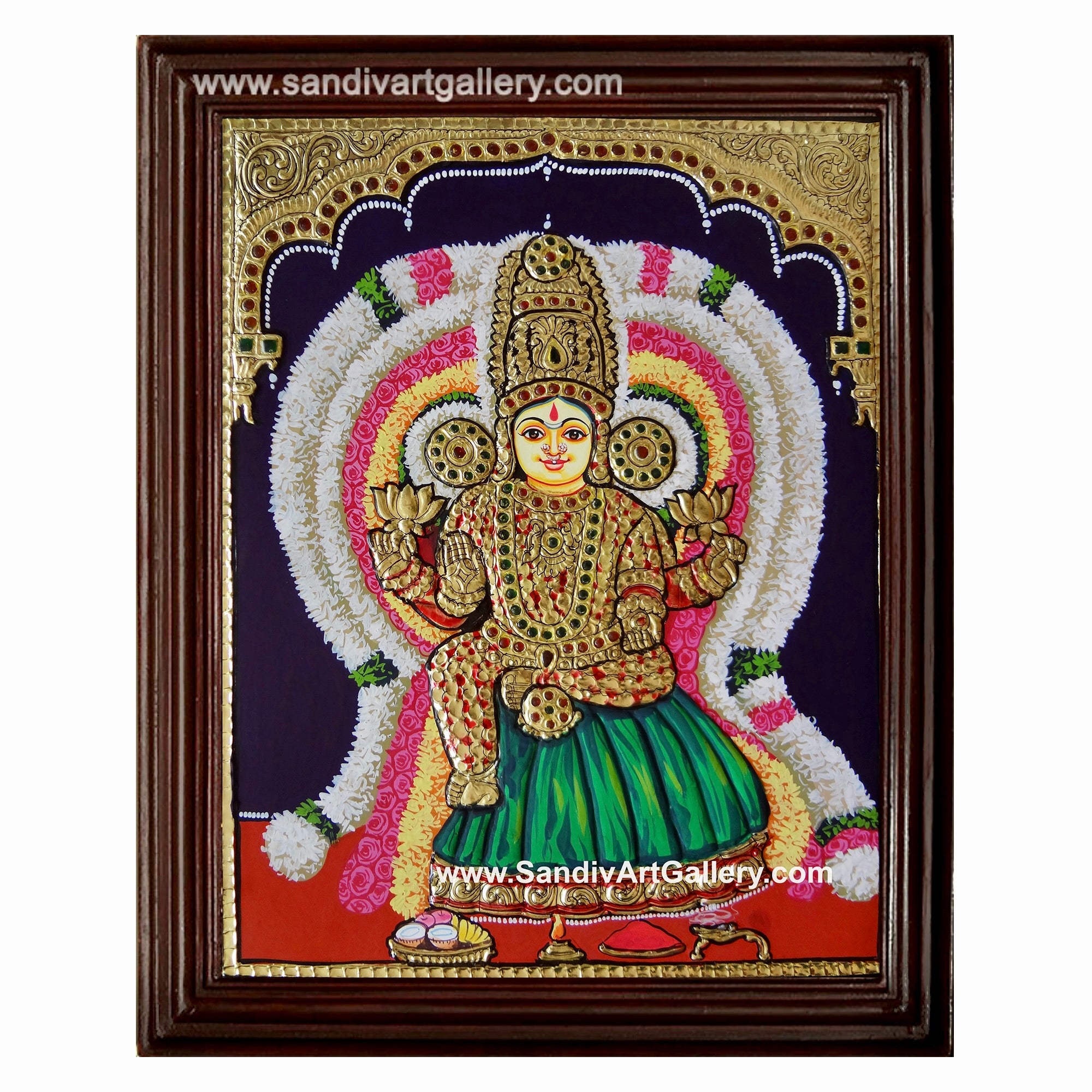 Amman Tanjore Painting4