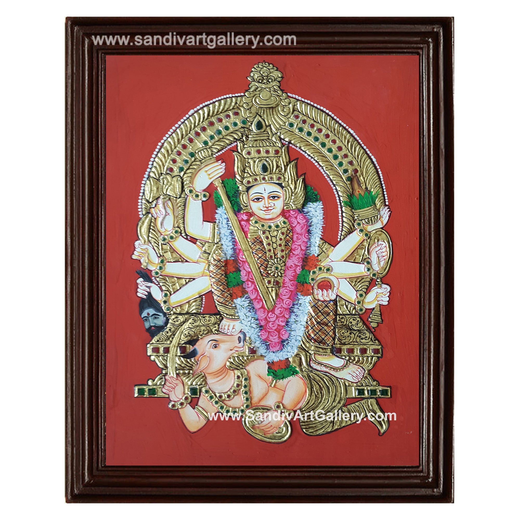 Amman Tanjore Painting5
