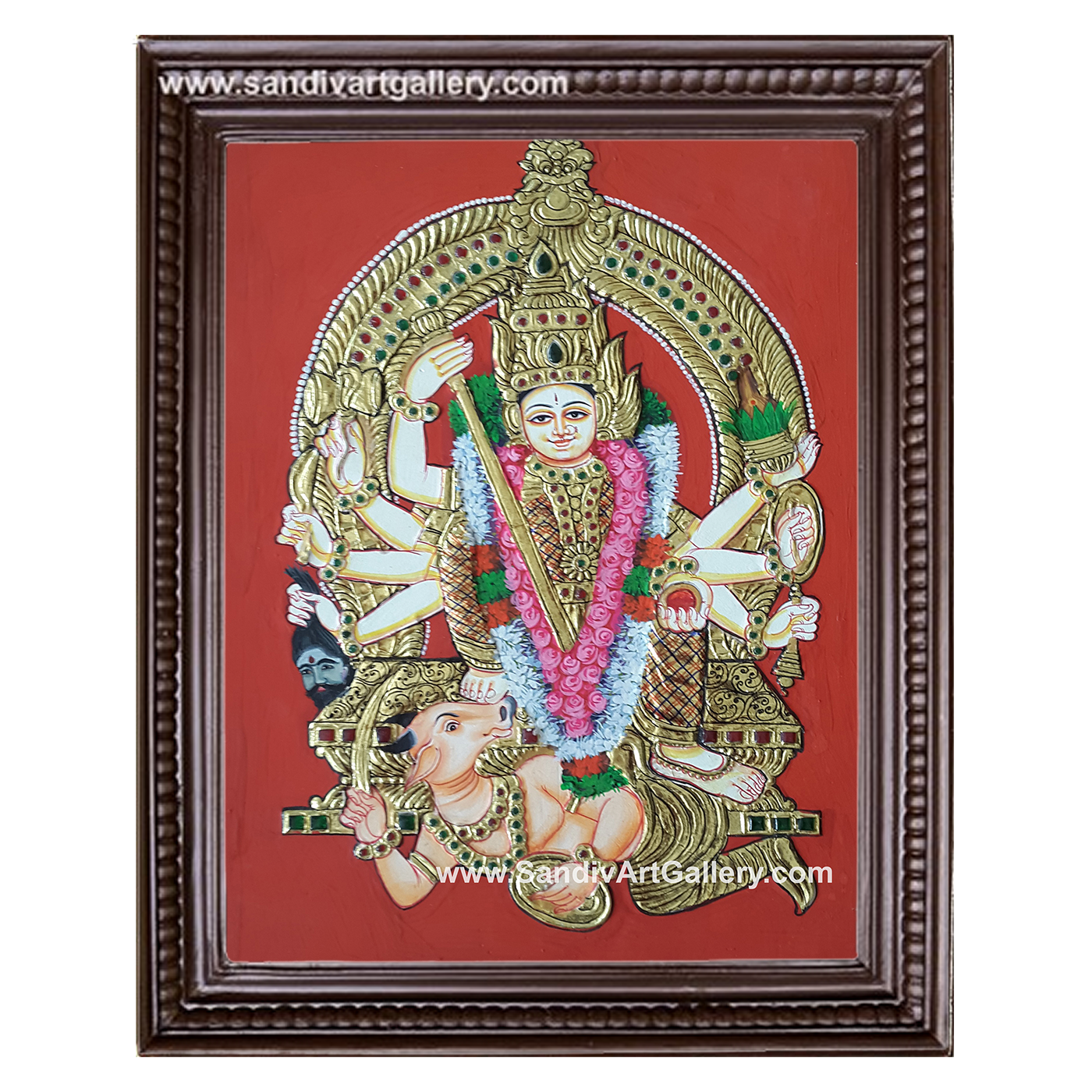 Amman Tanjore Painting5