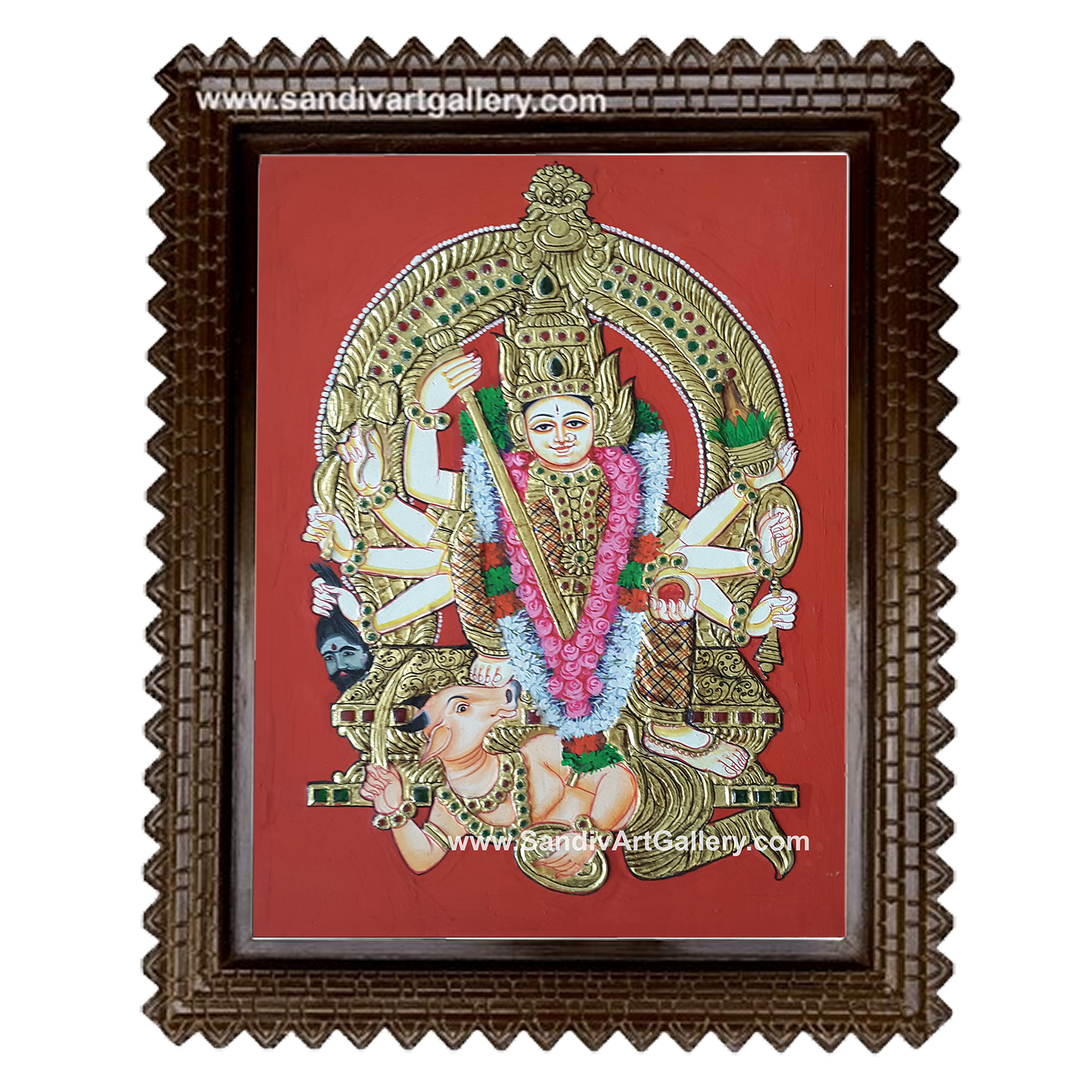 Amman Tanjore Painting5