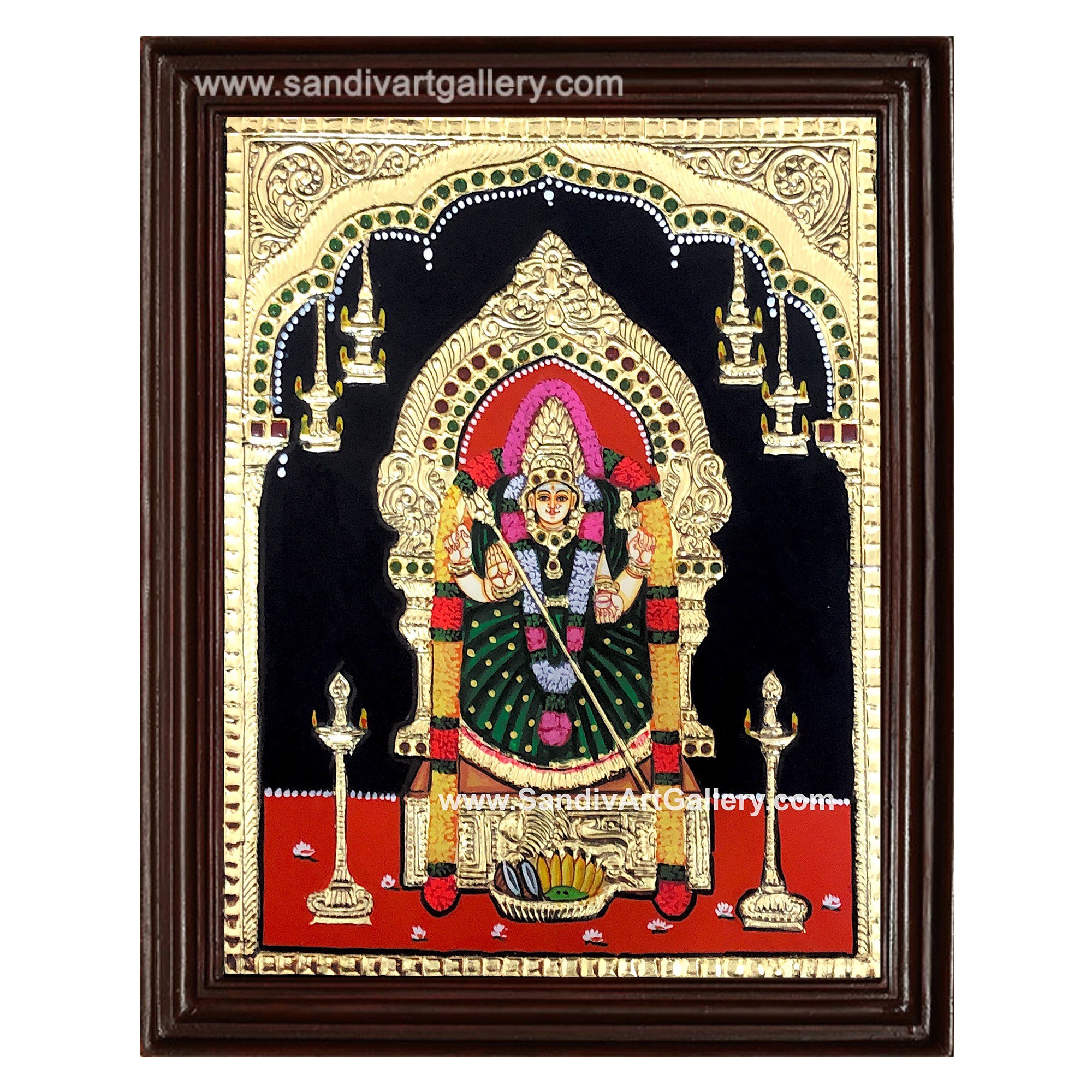Selvanayaki Amman Tanjore Painting