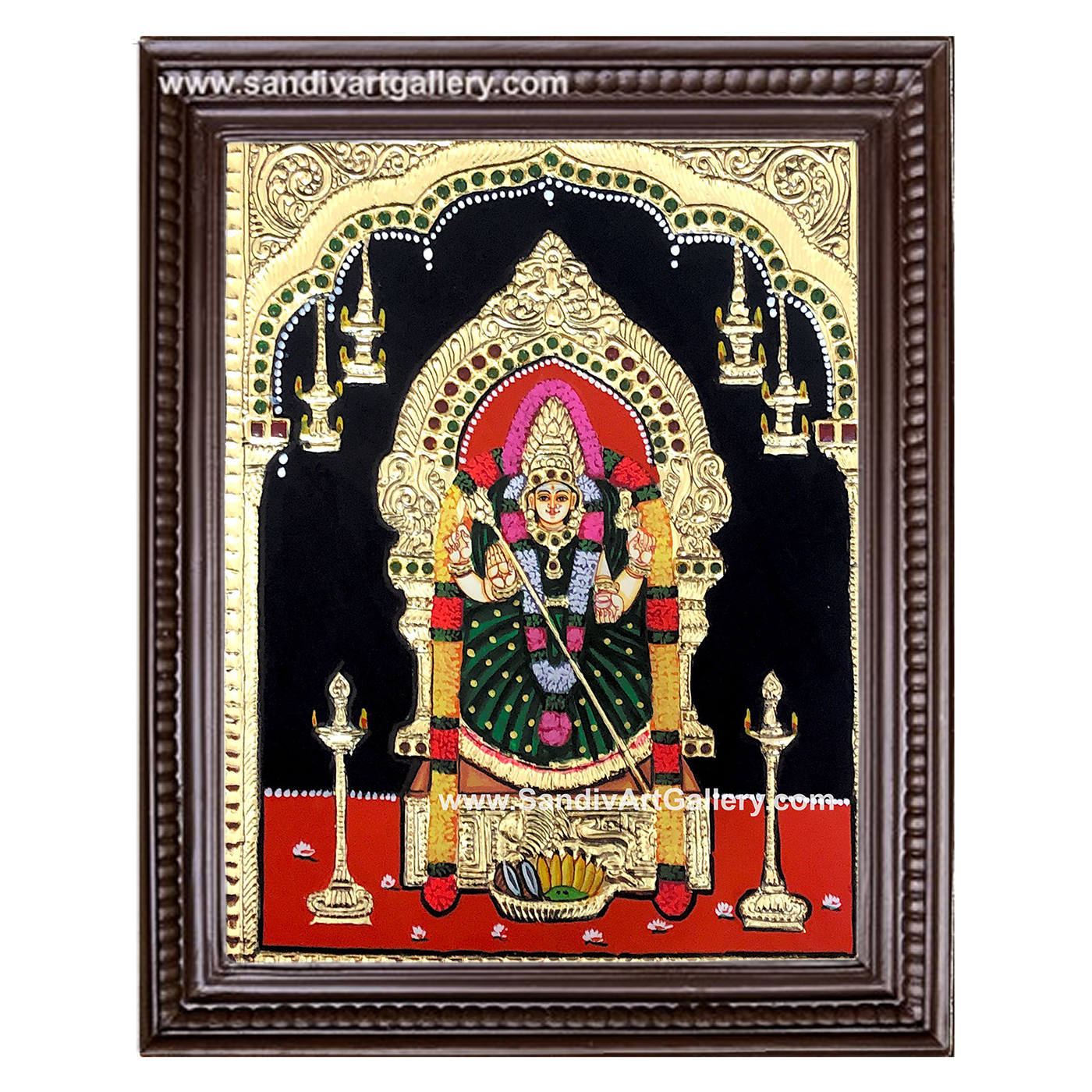 Selvanayaki Amman Tanjore Painting