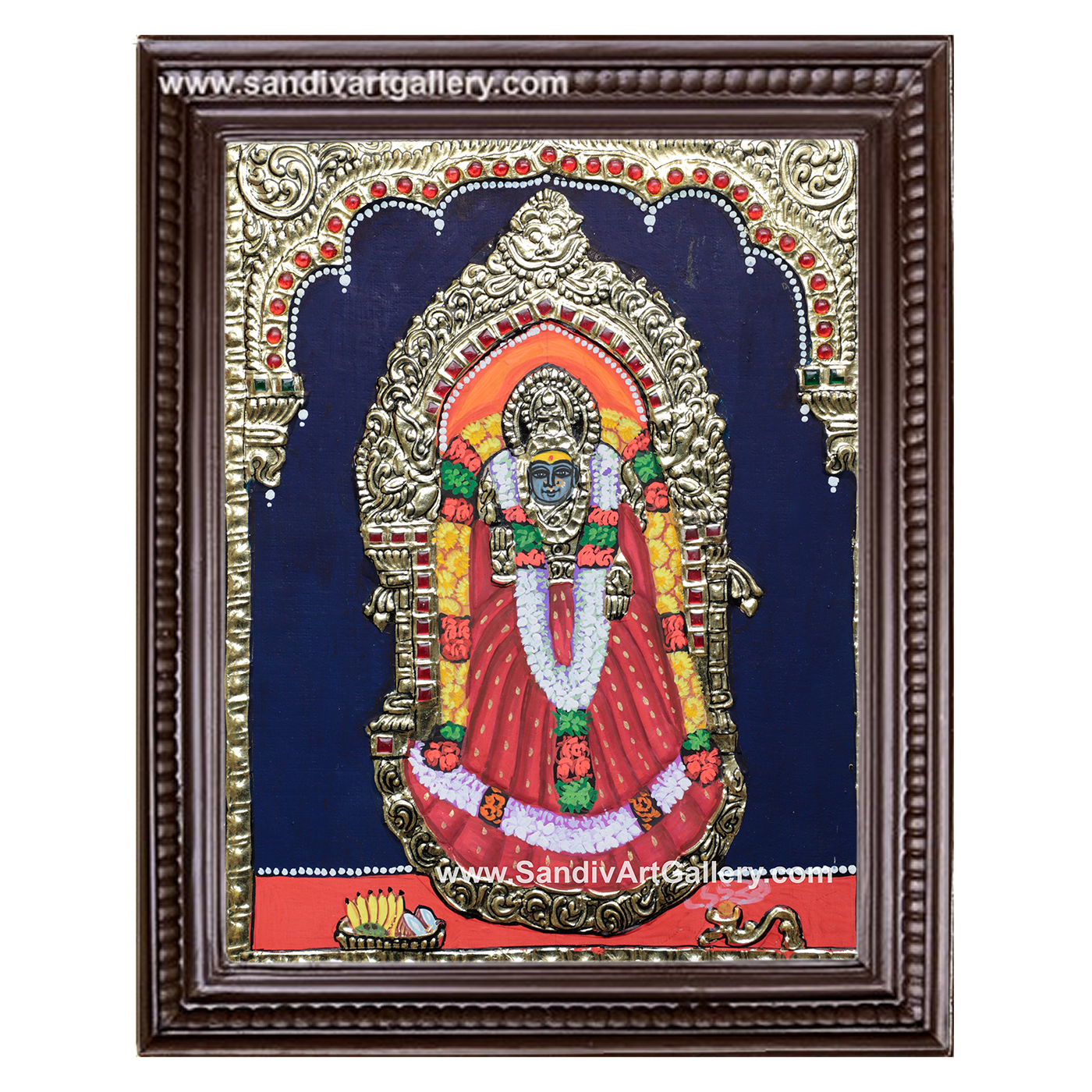 Amman Tanjore Painting6