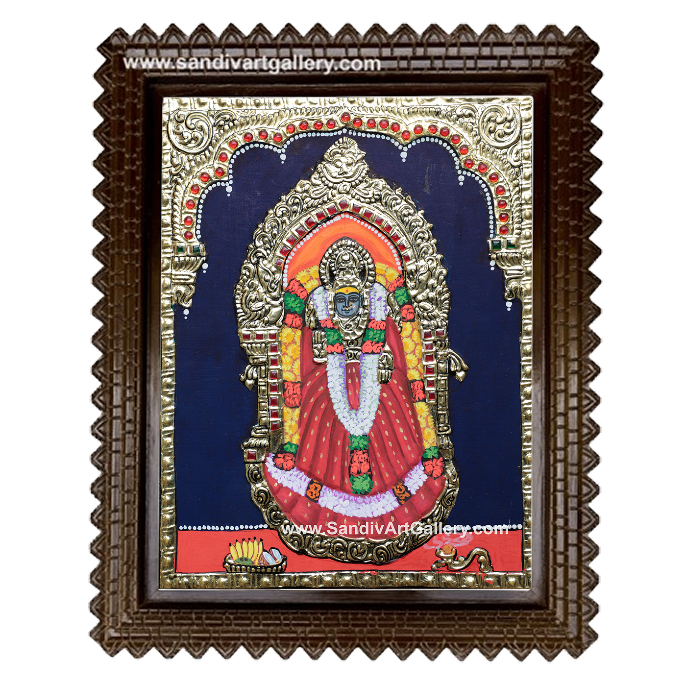 Amman Tanjore Painting6