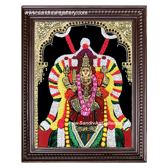 Kuladeivam Tanjore Painting2