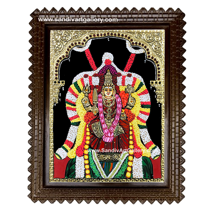 Kuladeivam Tanjore Painting2