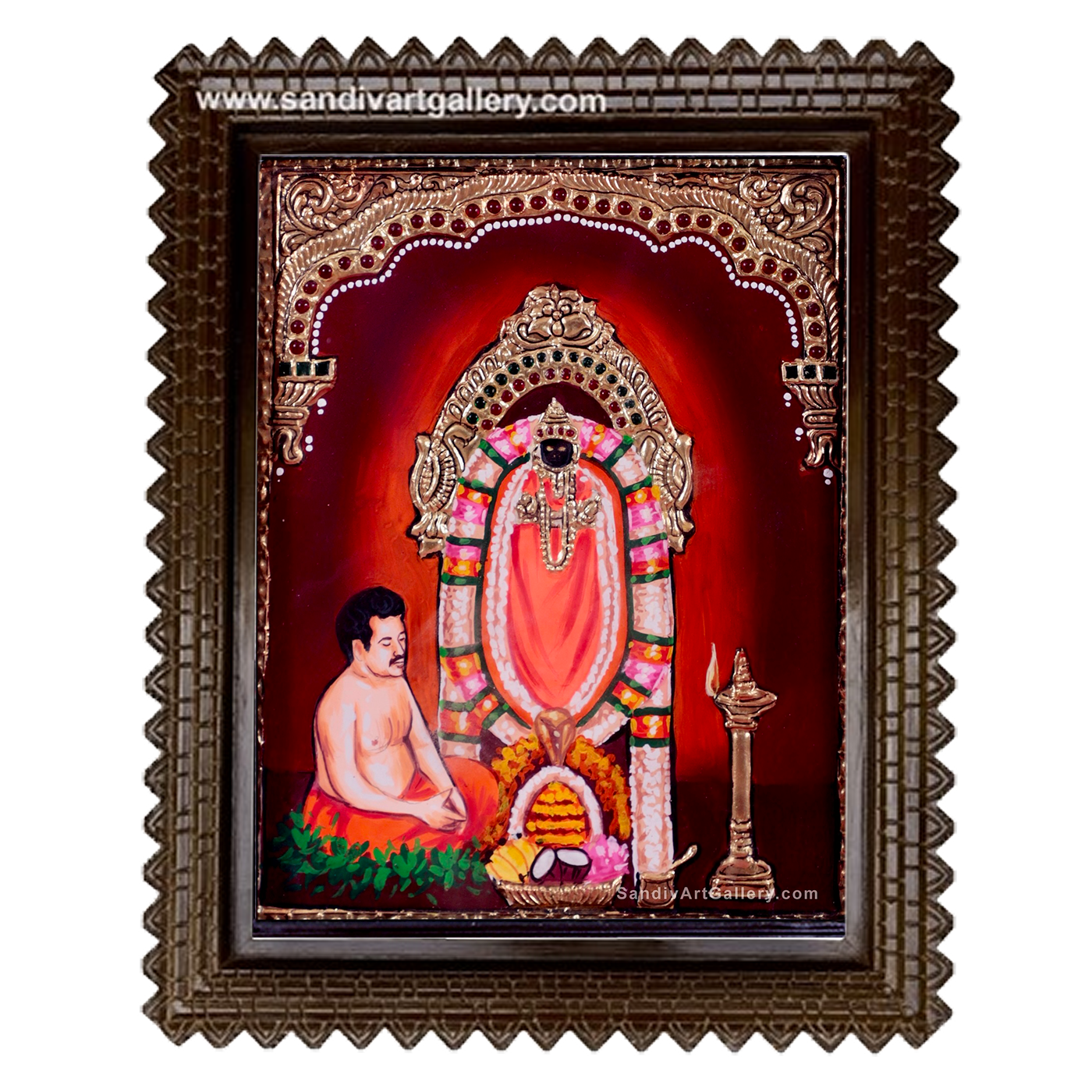 Melmaruvathur Adhiparasakthi Tanjore Painting
