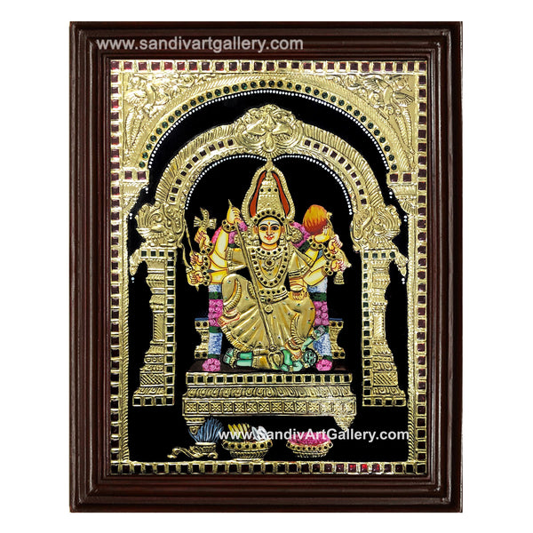 Kariya Kali Amman Tanjore Painting2