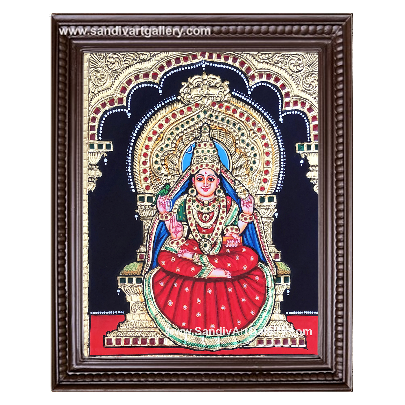 Sharadhambal Tanjore Painting
