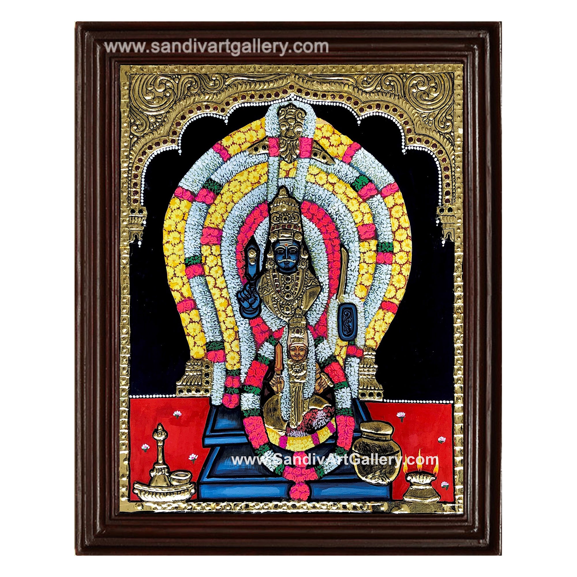 Muneeswarar Tanjore Painting