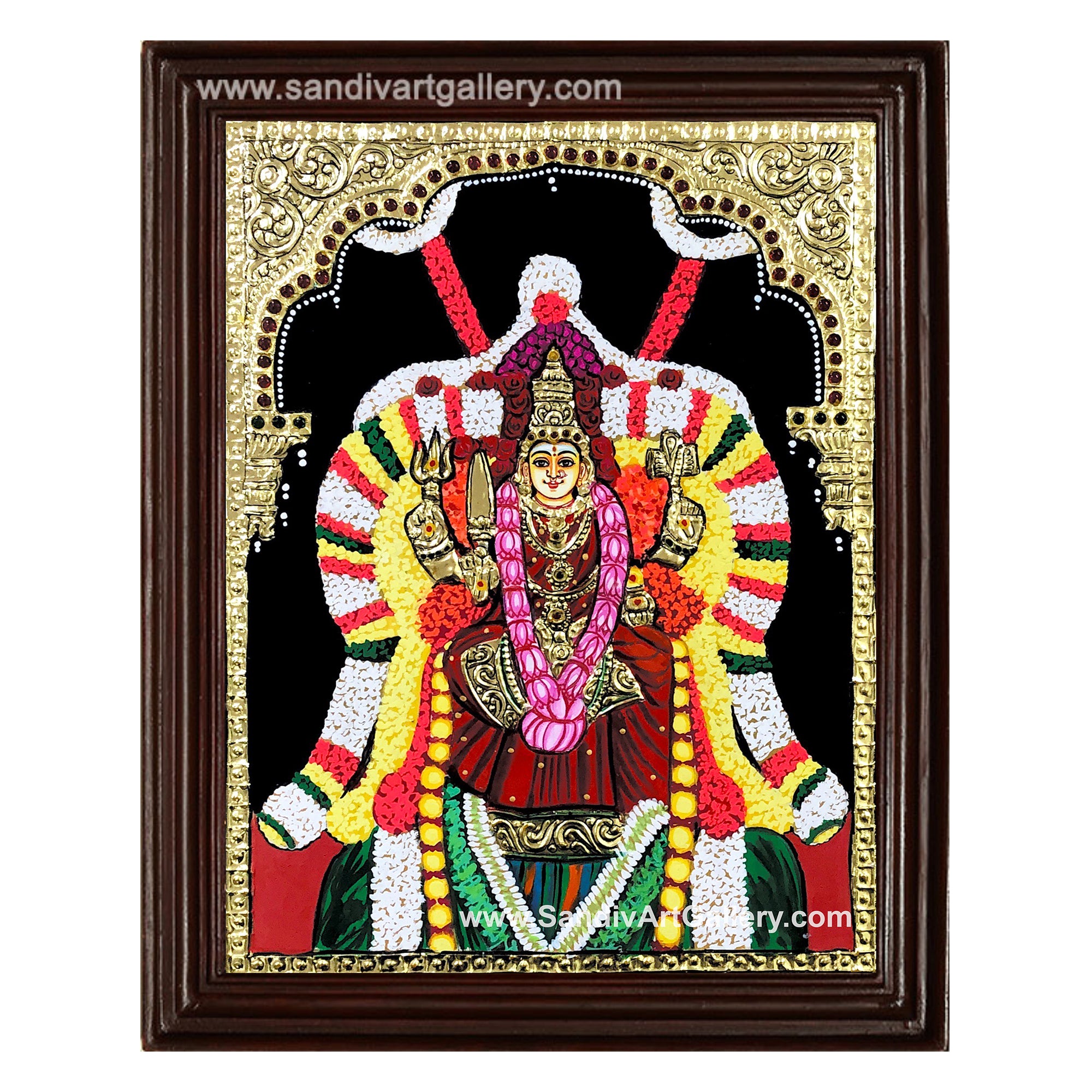 Amman Tanjore Painting8