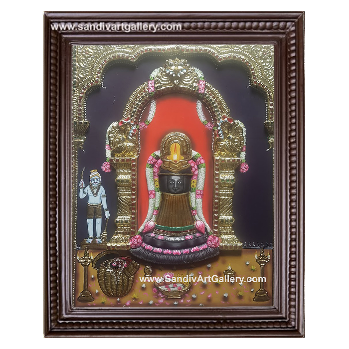 Kuladeivam 3D Embossed Tanjore Painting