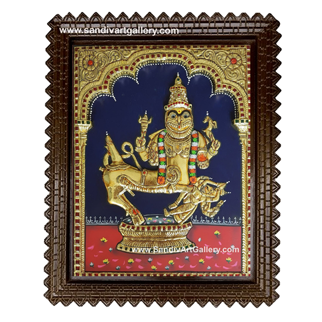 Sharbha 3D Super Embossed Tanjore Painting