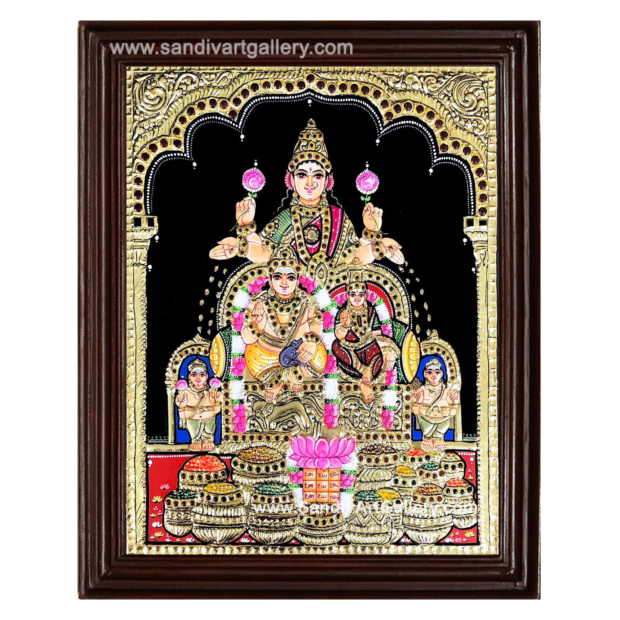 Gubera Lakshmi Tanjore Painting