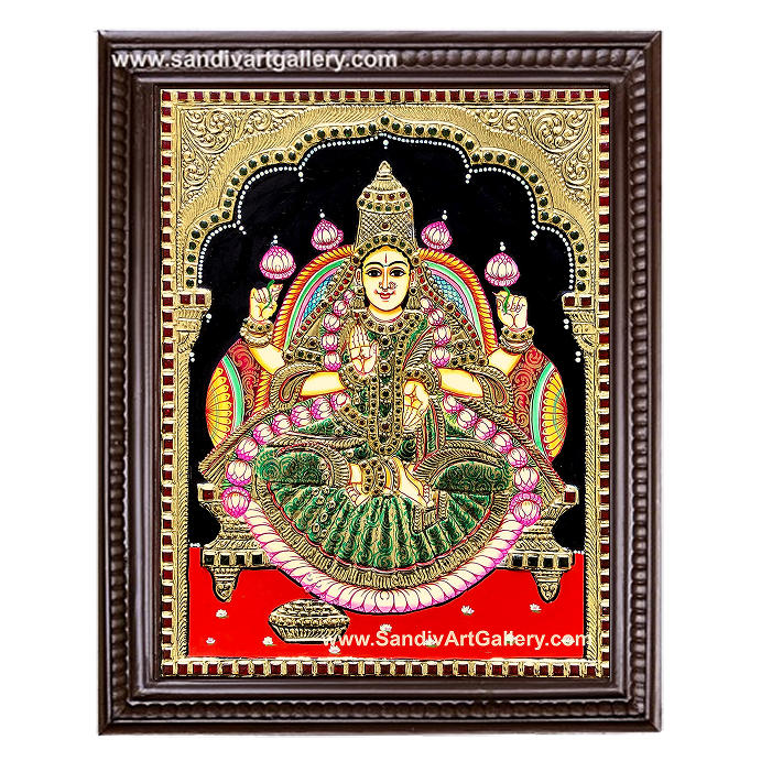 Aishwarya Lakshmi Tanjore Painting
