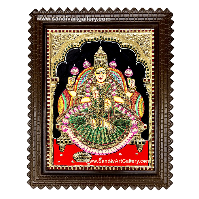 Aishwarya Lakshmi Tanjore Painting