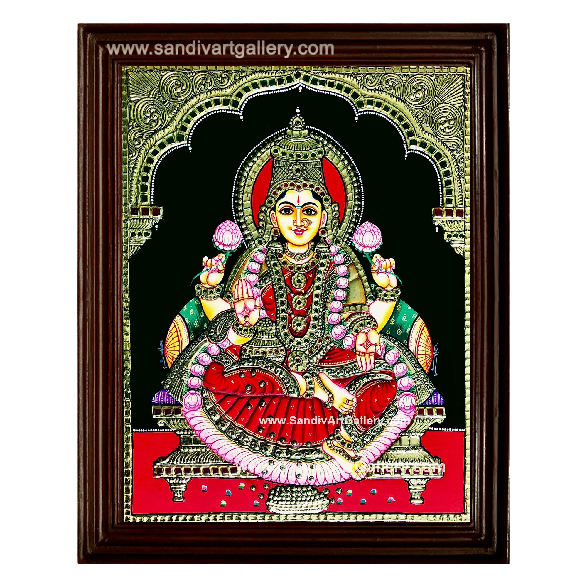 Maha Lakshmi Tanjore Painting