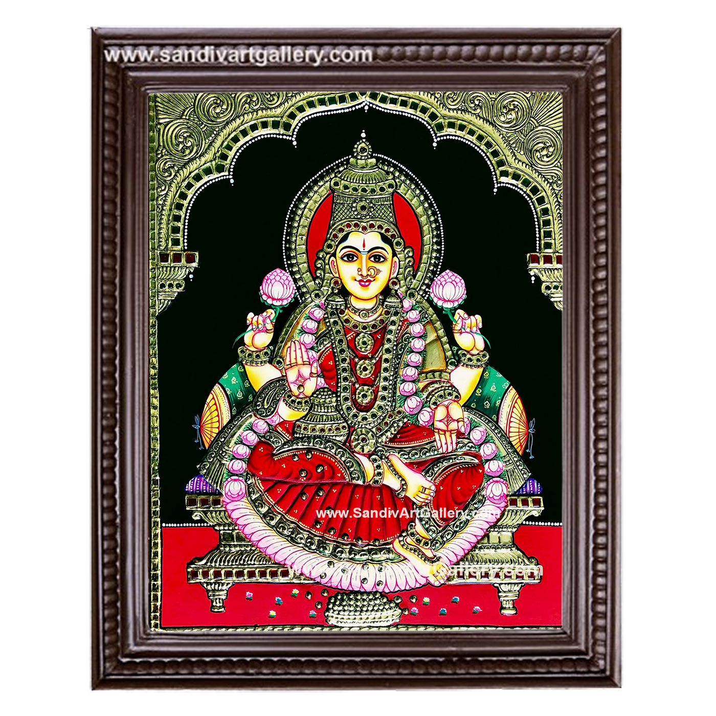 Maha Lakshmi Tanjore Painting