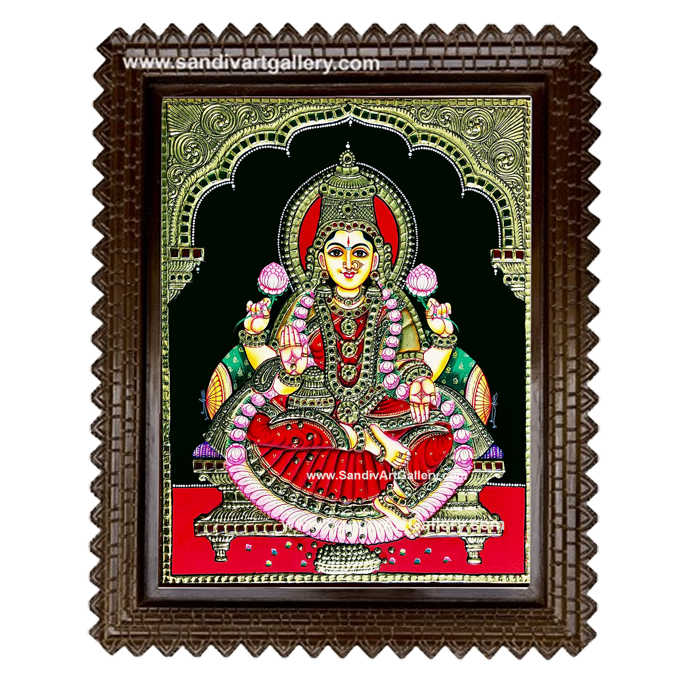 Maha Lakshmi Tanjore Painting