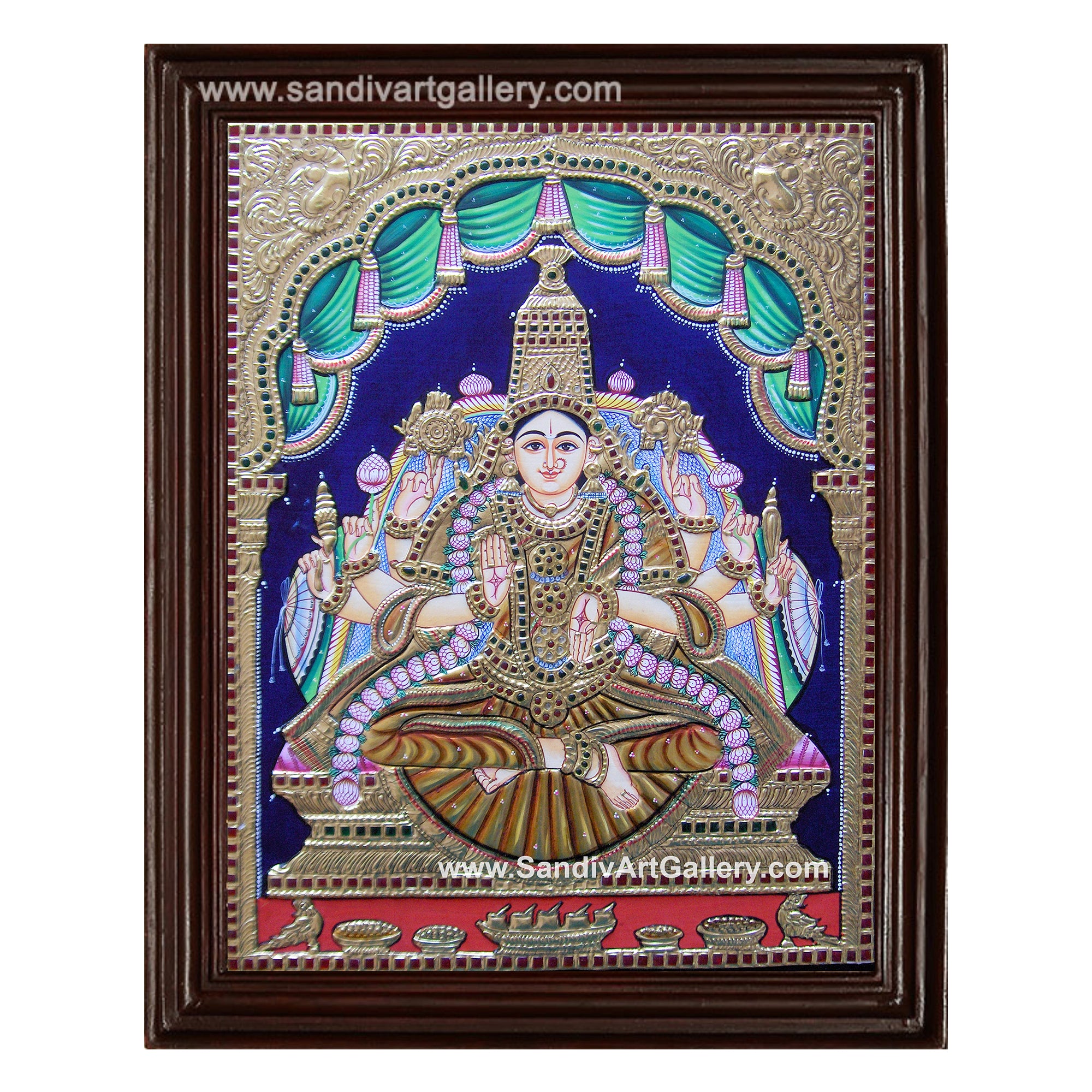 Lakshmi Tanjore Painting