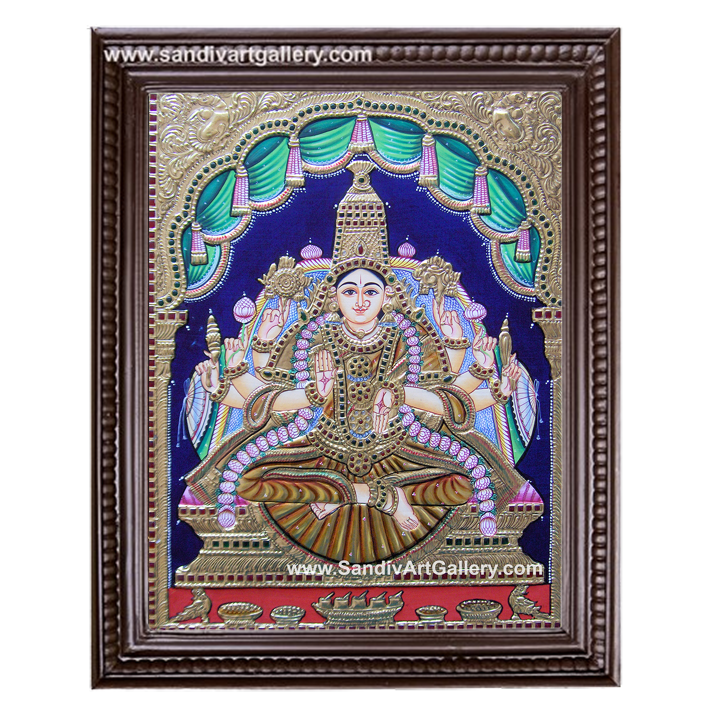 Lakshmi Tanjore Painting
