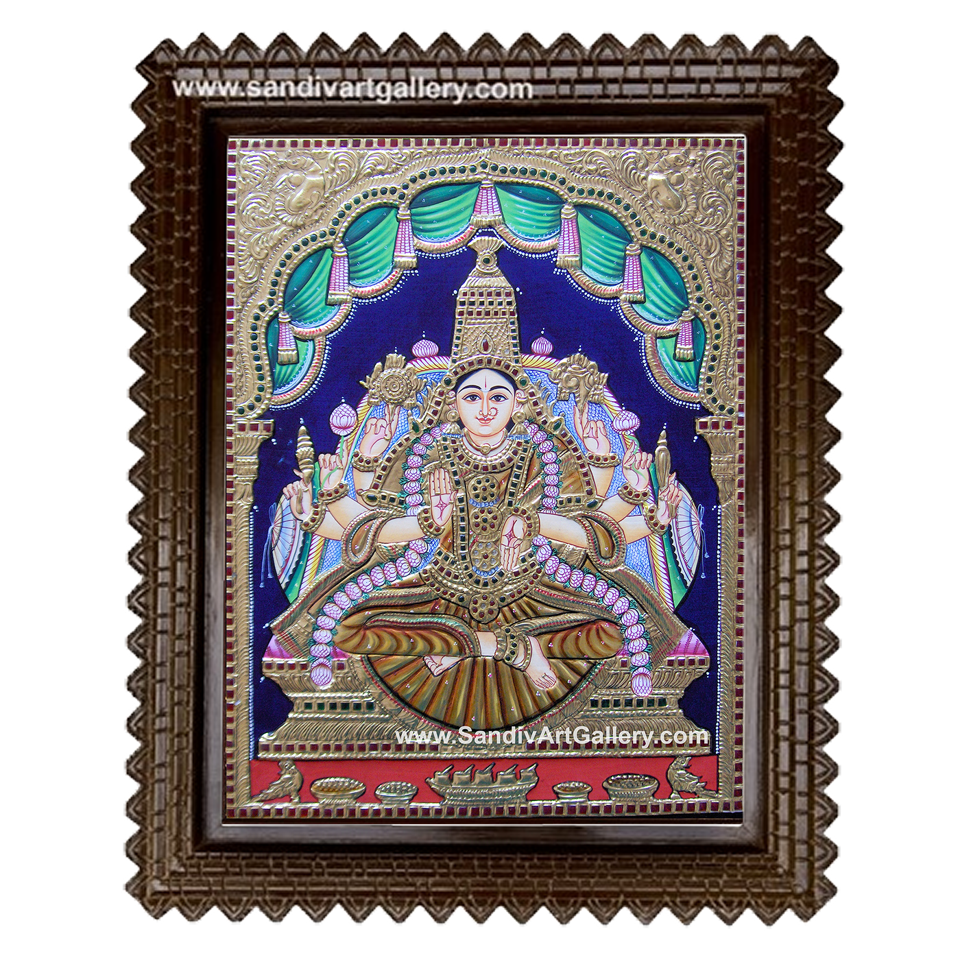 Lakshmi Tanjore Painting