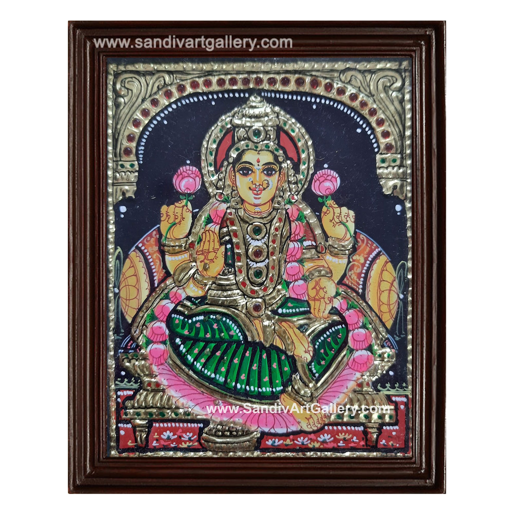 Lakshmi Small Size Tanjore Painting