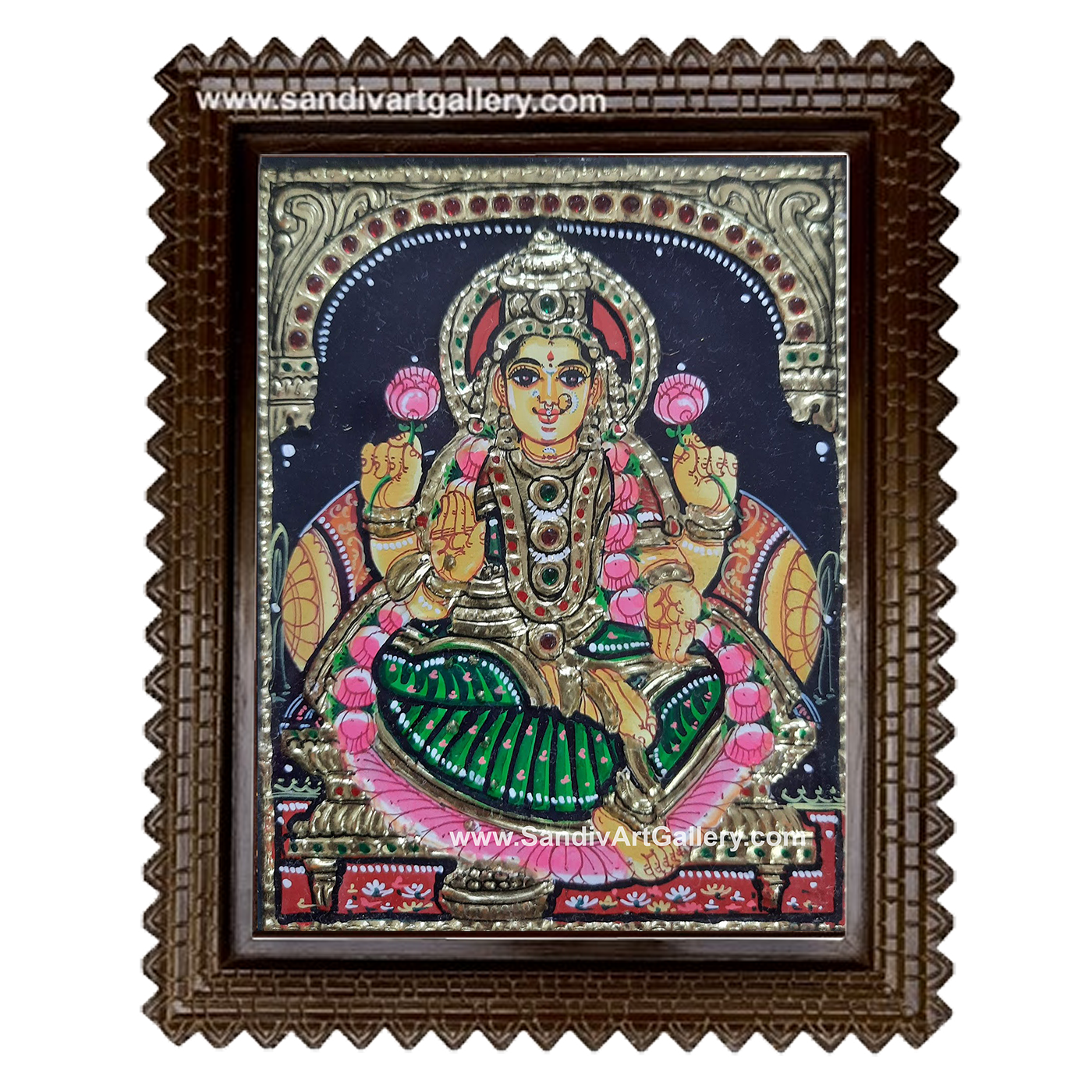Lakshmi Small Size Tanjore Painting