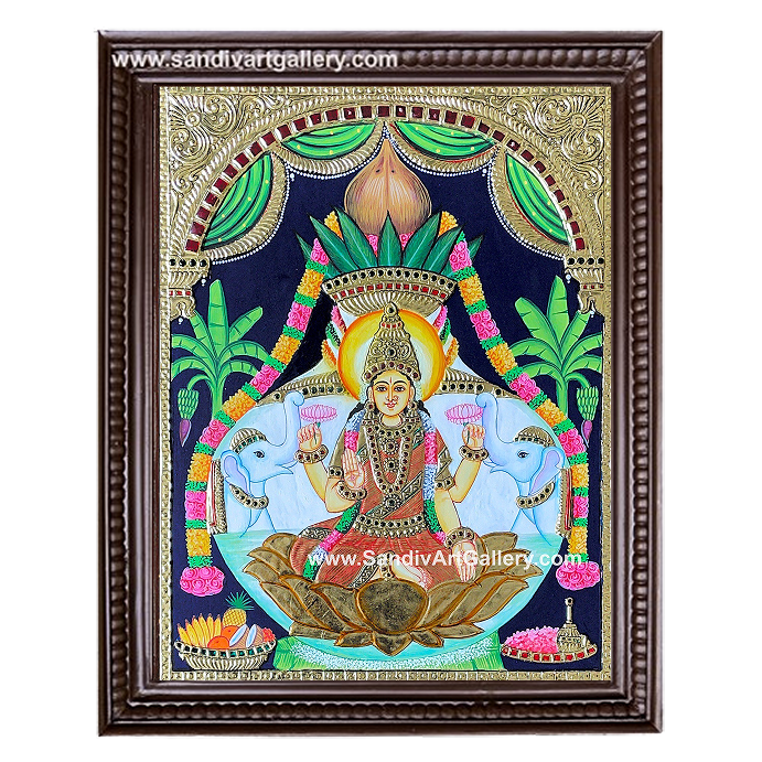 Varalakshmi Tanjore Painting