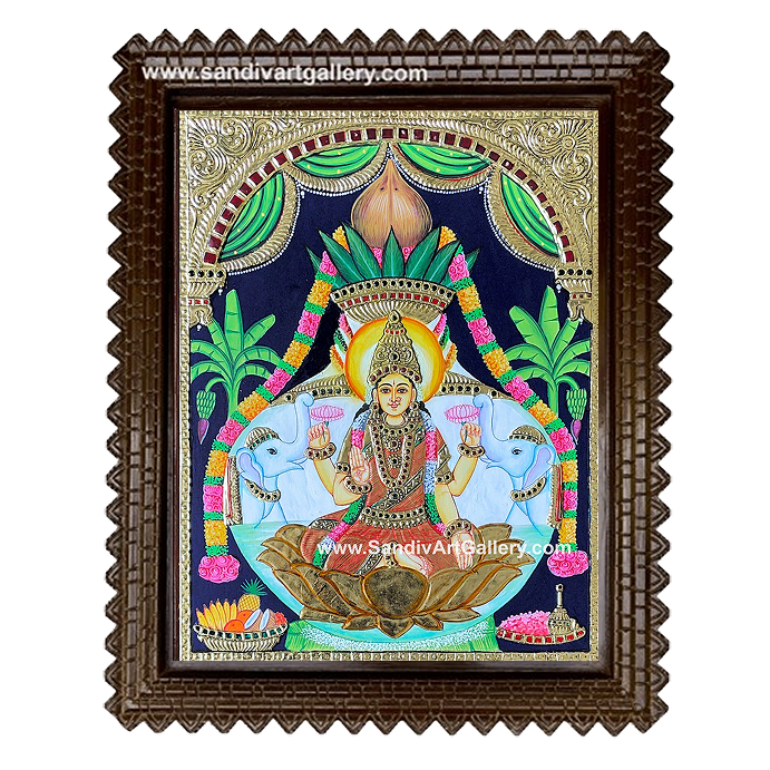 Varalakshmi Tanjore Painting