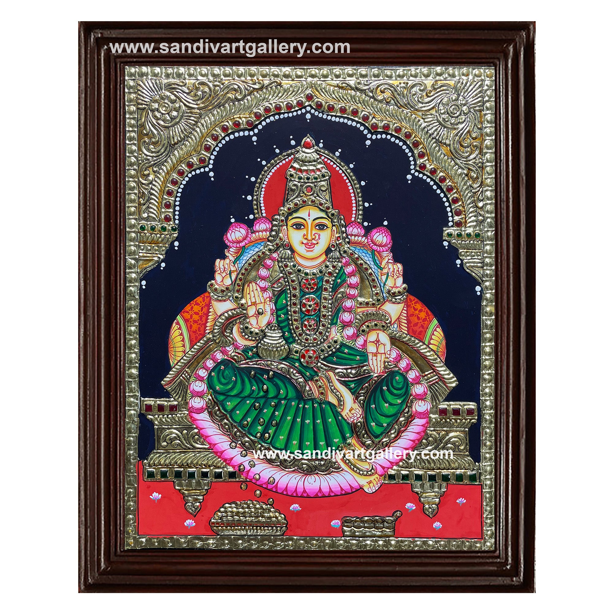 Lakshmi Tanjore Painting1
