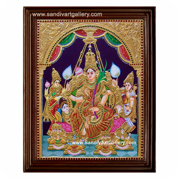 Lalitha Devi Tanjore Painting