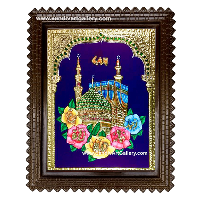 Mecca Tanjore Painting1