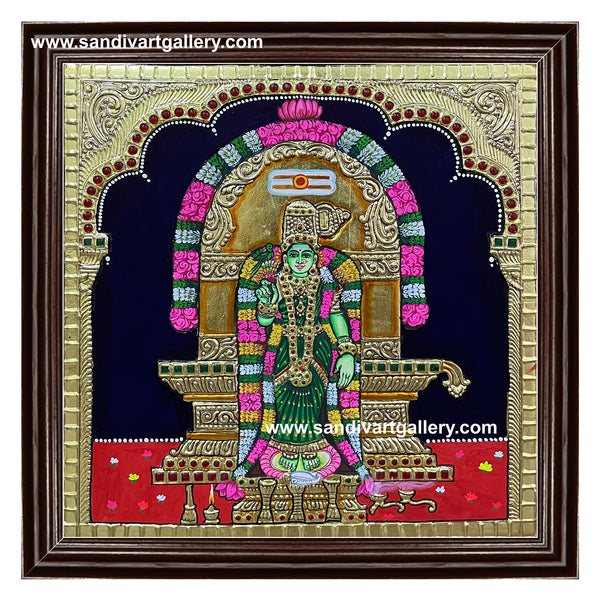 Meenakshi Tanjore Painting