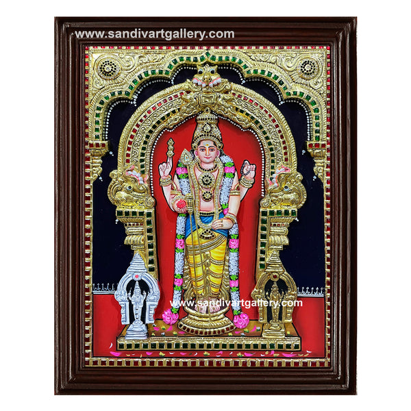 Subramaniam 3D Super Embossed Tanjore Painting