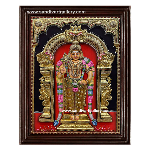 Murugar 3D Tanjore Painting