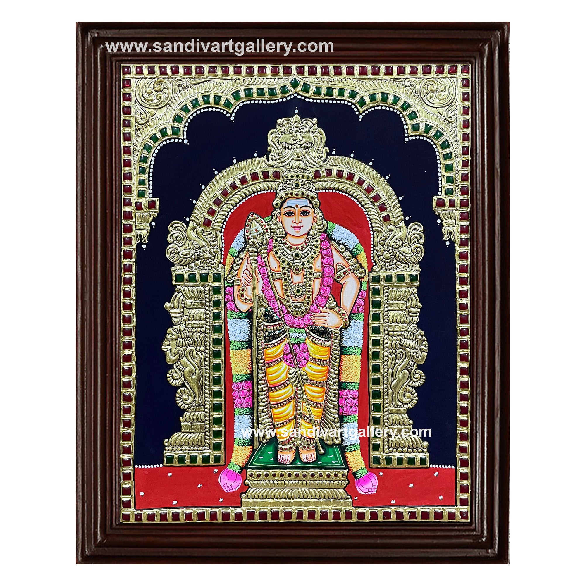 Subramanya Swamy Tanjore Painting